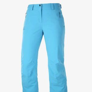 SALOMON Women's Blue Snowboard Pants Size 8